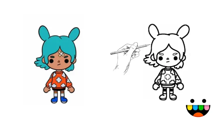 How to Draw Toca Boca Characters