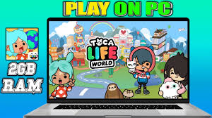enjoy the Toca Boca World on PC for free
